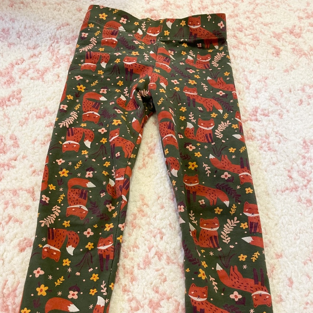 Toddler Girl Fox Leggings